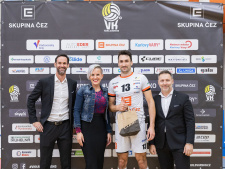 11. kolo EX-M: VK ČEZ Karlovarsko - Kladno Volejbal