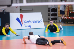 První utkání čtvrtfinálové série Poháru CEV